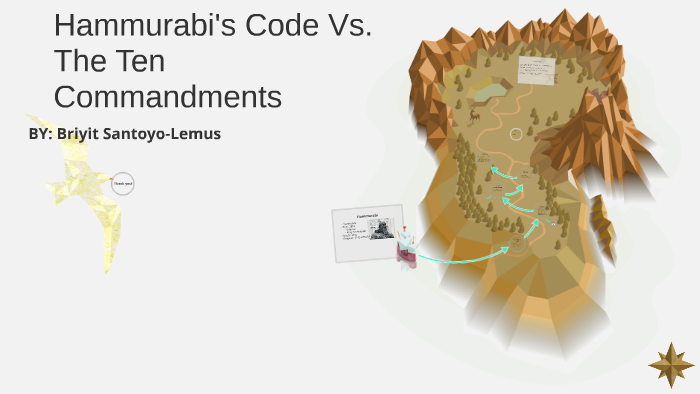 code of hammurabi vs ten commandments