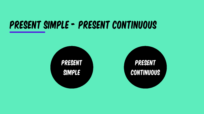 PRESENT SIMPLE - PRESENT CONTINUOUS (ACI) by Patricia Ana Alonso ...