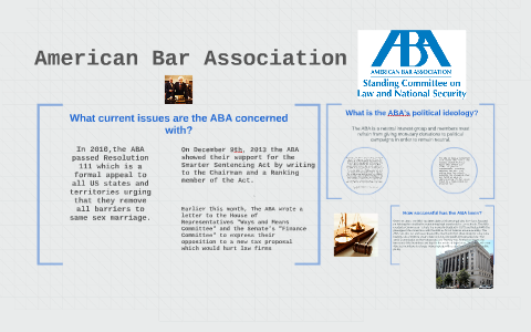 American Bar Association By Debbie M. On Prezi