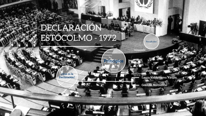 Declaración Estocolmo By Laura Valderrama On Prezi