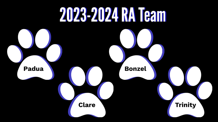 2023-2024 RA Team by Rheann Burton on Prezi