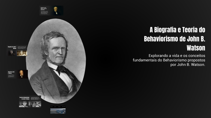 A Biografia e Teoria do Behaviorismo de John B. Watson by jayra tavares ...