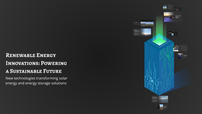Renewable Energy Innovations: Powering a Sustainable Future by Mark Gio ...