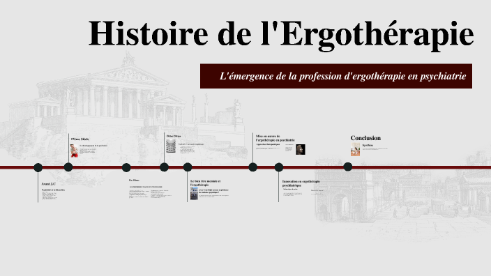 L'histoire de l'ergothérapie by med ben on Prezi