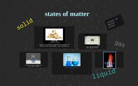 states of matter by leeann rivas on Prezi