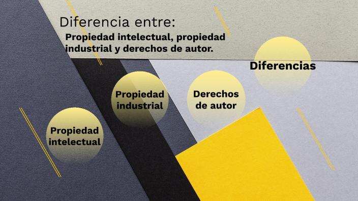 Diferencia Entre Propiedad Intelectual Propiedad Industrial Y Derechos De Autor By Alejandro 4023