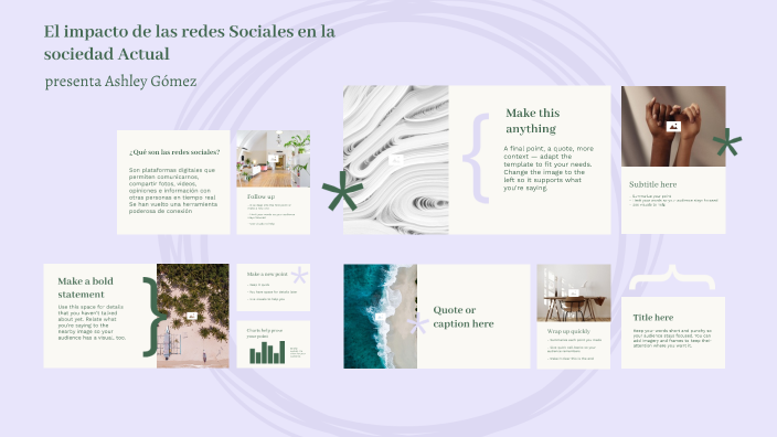 El impacto de las redes Sociales en la sociedad Actual by Ashley Gomez ...