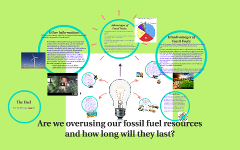 Are we overusing our fossil fuel resources and how long will by vanessa ...