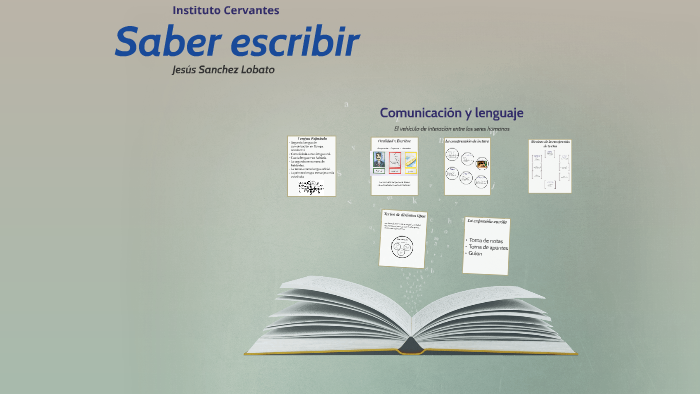 Saber escribir by Daniela Mondragón on Prezi