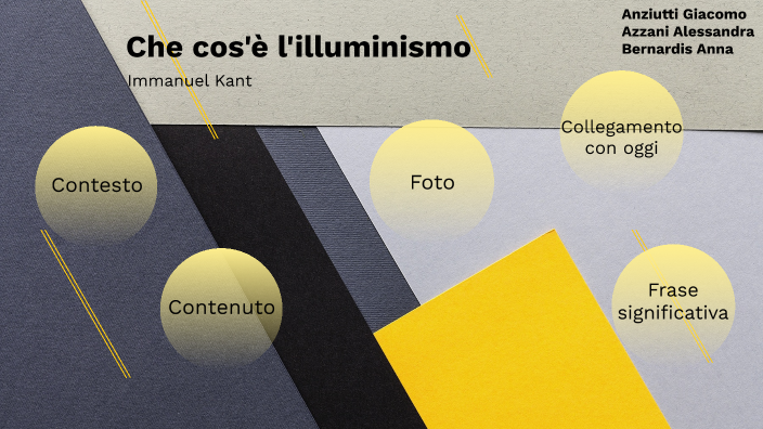 Kant Che Cos è L Illuminismo Che cos'è l'illuminismo, Kant by Giacomo Anziutti on Prezi