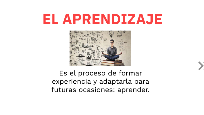 EL APRENDIZAJE by Mayali Hernández on Prezi