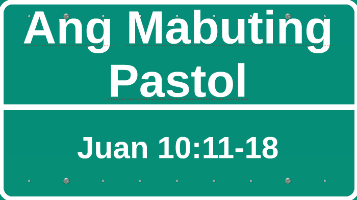 Ang Mabuting Pastol by jik romero