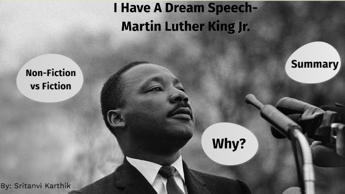 i have a dream speech summary