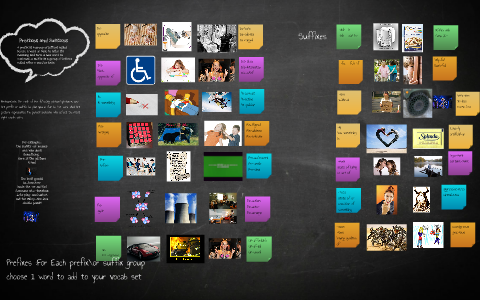 Prefixes and Suffixes by Chris Joyner