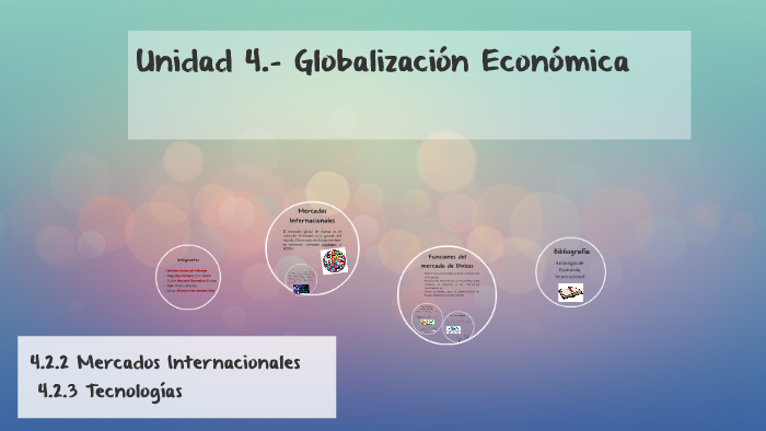 globalizacion economica by yenifer gonzalez on Prezi