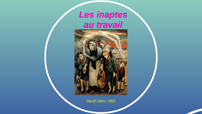les inaptes au travail by juliette lamperiere on Prezi