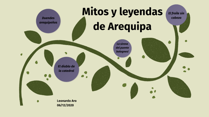 Mitos y leyendas de Arequipa by Leonardo Esteban Aro Yana