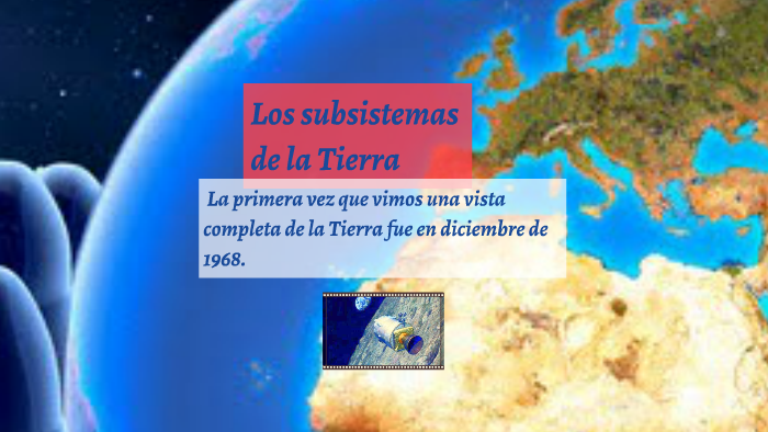 Subsistemas De La Tierra. By On Prezi