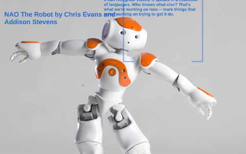 NAO The Robot by Chris Evans and Addison Stevens by Addison Stevens on ...