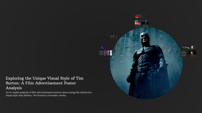 Exploring the Unique Visual Style of Tim Burton: A Film Advertisement ...