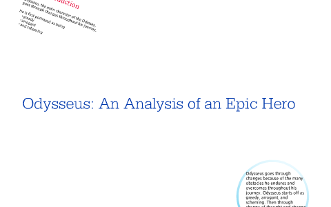 Реферат: Godlike Odysseus Essay Research Paper Odysseus son
