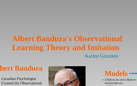 Bandura's four components discount of observational learning