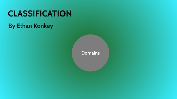 Classification project by David Konkey on Prezi