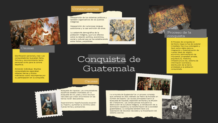 Proceso de conquista en Guatemala by catalina Jom on Prezi