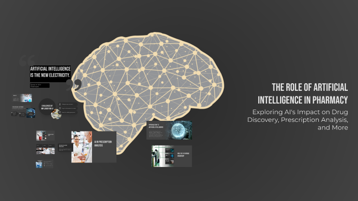 The Role of Artificial Intelligence in Pharmacy by Jayesh Ughade on Prezi