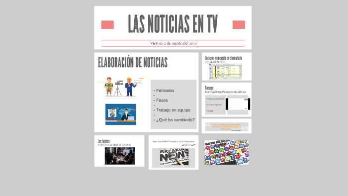 LAS NOTICIAS EN TV by María Relaño Alberola on Prezi