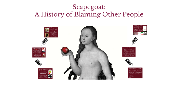 Scapegoat and the History of Blaming Other People by Alyson Mandigo on ...