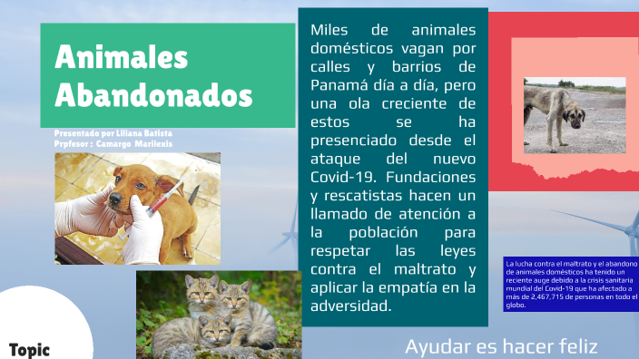 Prezi prsentacion - Animales Abandonados by Liliana Batista on Prezi Next