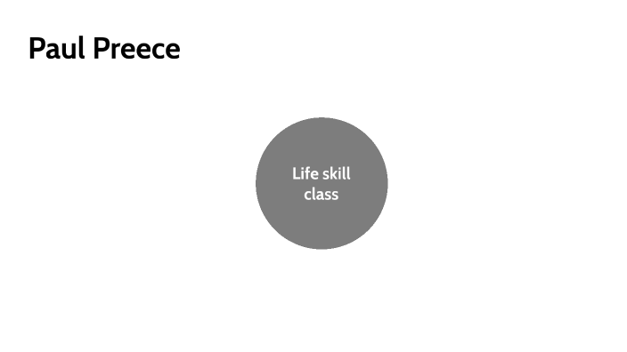 Life Skills Classes Should be Taught in High School by Paul Preece on Prezi