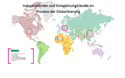 Industrieländer und Entwicklungsländer im Prozess der Global by Jessica