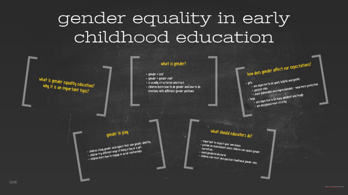 gender equality in early childhood education by riina lappalainen on Prezi