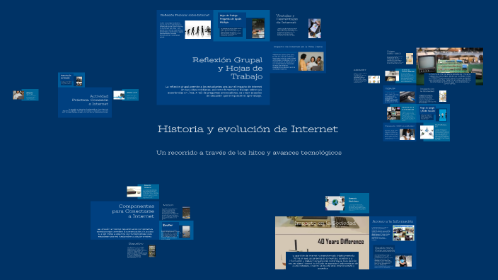 Historia y evolución de Internet by Cesar David Navarro Caballero on Prezi