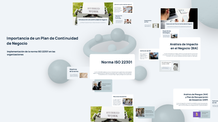 Importancia de un Plan de Continuidad de Negocio by JM BUSSINES ...