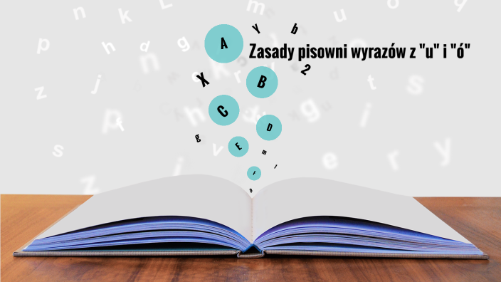 Prezentacja Zasady Pisowni Wyrazów Z ó I U By Agata Barańska On Prezi 7576