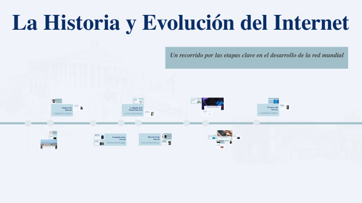 La Historia y Evolución del Internet by TANIA MARTIN GONZALEZ on Prezi