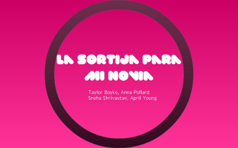 La Sortija Para Mi Novia by Sneha Shrivastav on Prezi