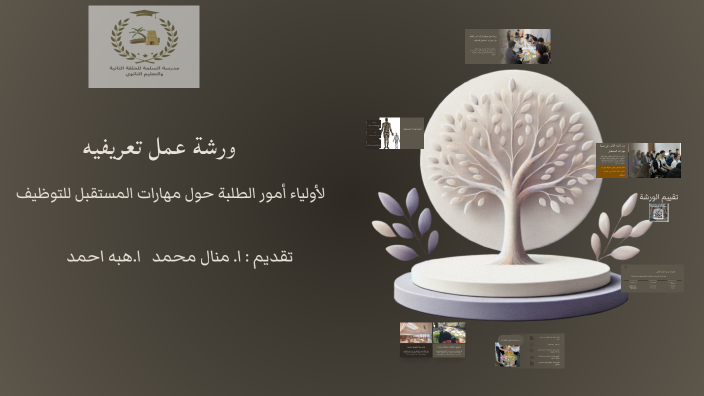 ورشة عمل تعريفيه by Heba Ahmad on Prezi