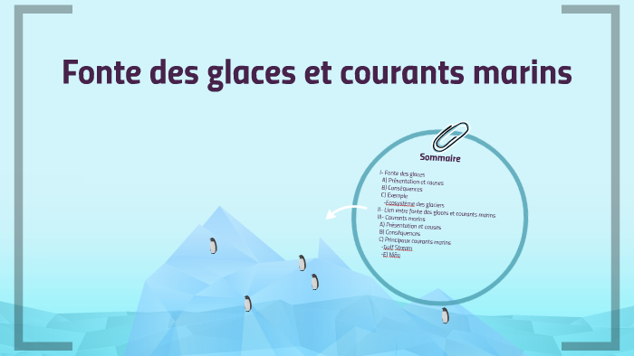 Fonte des glaces et courants marins by Chloé KATTOOR on Prezi