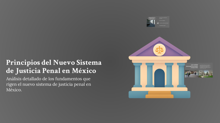 Principios del Nuevo Sistema de Justicia Penal en México by armando ...