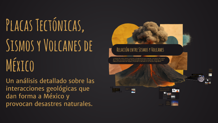 Placas Tectónicas, Sismos y Volcanes de México by Rosalinda Vázquez on ...