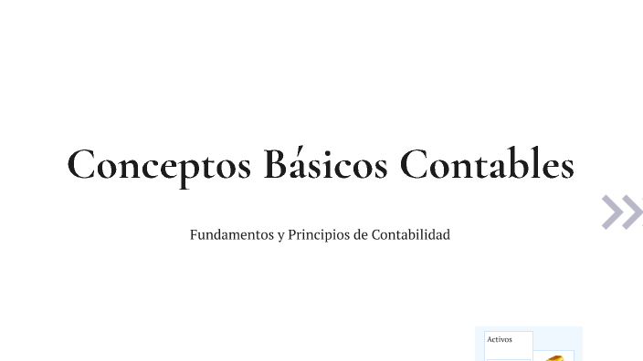 Conceptos Básicos Contables by Daniela Moreno on Prezi