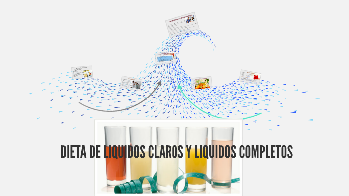 Dieta liquidos claros alimentos permitidos