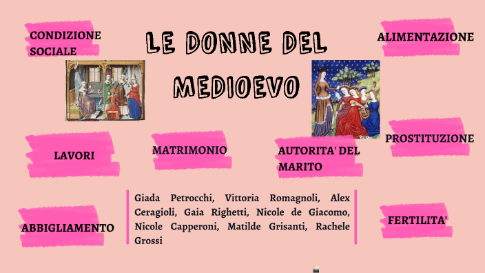 LE DONNE NEL MEDIOEVO by Nicole Capperoni on Prezi