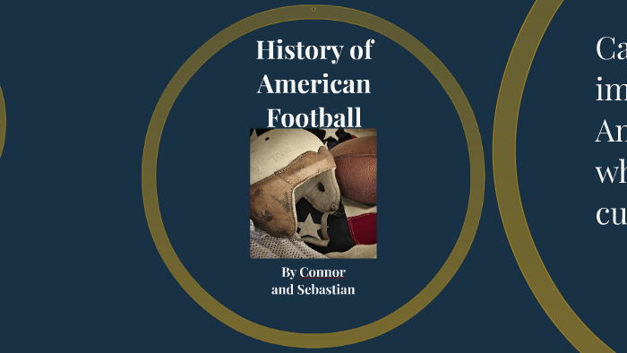 History Of American Football By Timothy Fitzsimmons