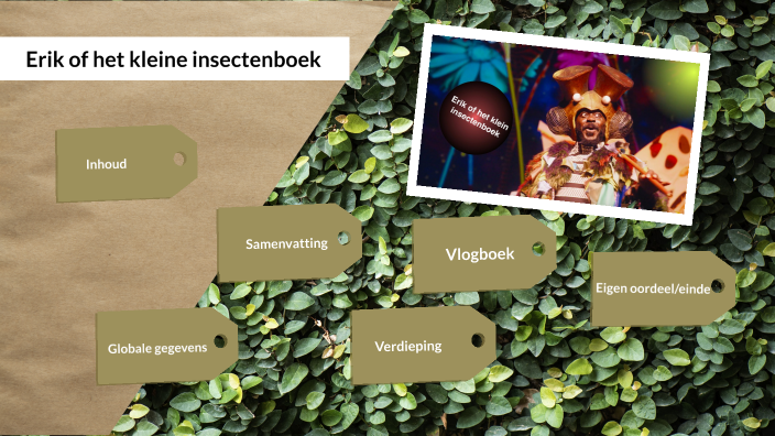 Erik of het kleine insectenboek by Levi de Boer on Prezi