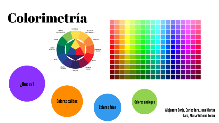 Colorimetría by Juan Lara on Prezi